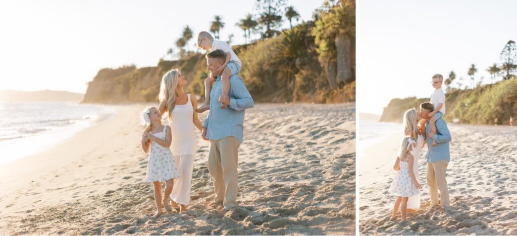 What to Wear for Family Photos (Family of 4 Outfit Ideas + Style Guide), family of four outfit ideas for outdoor photos, coordinated family photo outfits in neutral tones, what to wear for family photos with soft color palette, casual family outfits with denim and neutrals, fall family photo outfits with warm colors and layers, summer family photo outfits with light fabrics, cozy winter family outfits with textures, neutral outfit ideas for family photoshoot, family of four photoshoot outfit