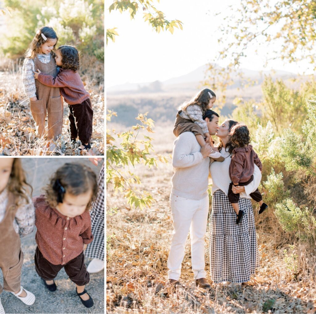 What to Wear for Family Photos (Family of 4 Outfit Ideas + Style Guide), family of four outfit ideas for outdoor photos, coordinated family photo outfits in neutral tones, what to wear for family photos with soft color palette, casual family outfits with denim and neutrals, fall family photo outfits with warm colors and layers, summer family photo outfits with light fabrics, cozy winter family outfits with textures, neutral outfit ideas for family photoshoot, family of four photoshoot outfit