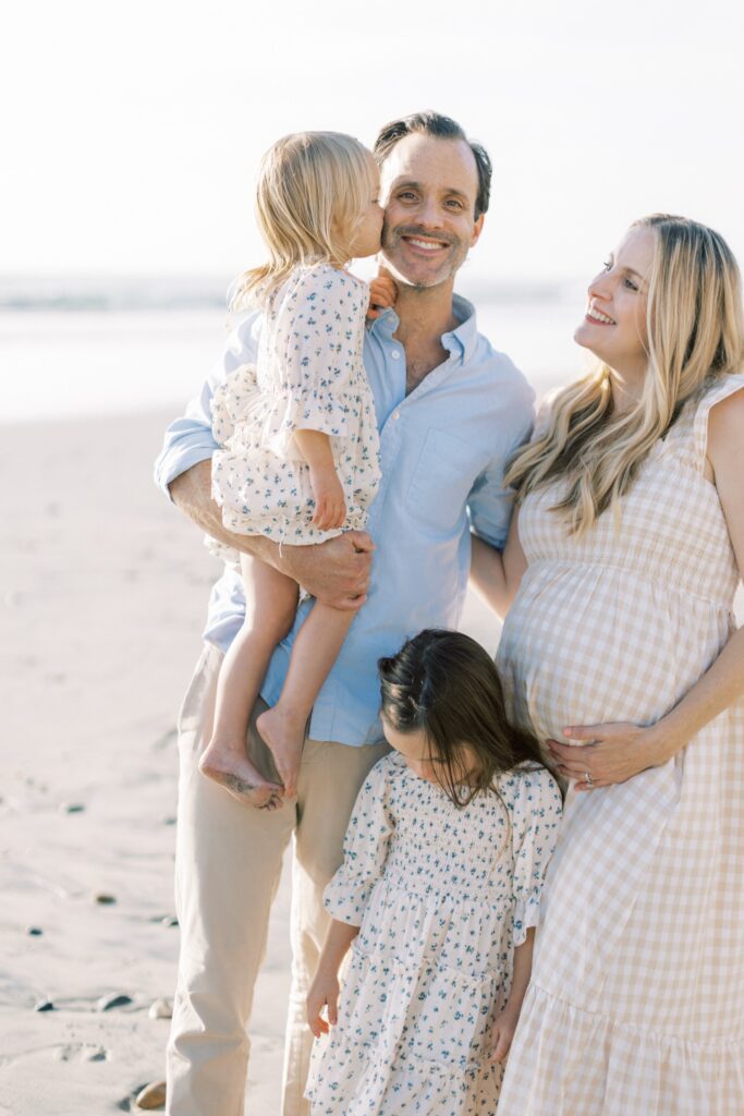 What to Wear for Family Photos (Family of 4 Outfit Ideas + Style Guide), family of four outfit ideas for outdoor photos, coordinated family photo outfits in neutral tones, what to wear for family photos with soft color palette, casual family outfits with denim and neutrals, fall family photo outfits with warm colors and layers, summer family photo outfits with light fabrics, cozy winter family outfits with textures, neutral outfit ideas for family photoshoot, family of four photoshoot outfit