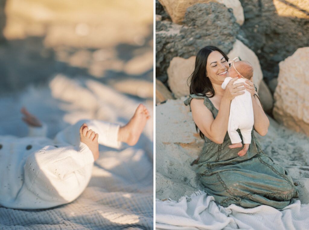 Outdoor Beach Newborn Session at Butterfly Beach in Santa Barbara, Santa Barbara Newborn Photographer, Santa Barbara Newborn Photos, Outdoor newborn session in Santa Barbara, Santa Barbara newborn photography, outdoor newborn session Ventura County, Ventura County Newborn Photographer, Newborn Photography in Ventura, Ventura Newborn Photographer, Ventura Newborn Photos, beach newborn session in Santa Barbara, Santa Barbara beach newborn session, Montecito Newborn Photography, SB newborn photos